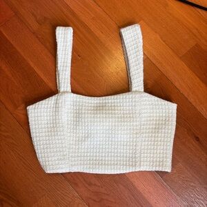 Elegant Cream Women's Top